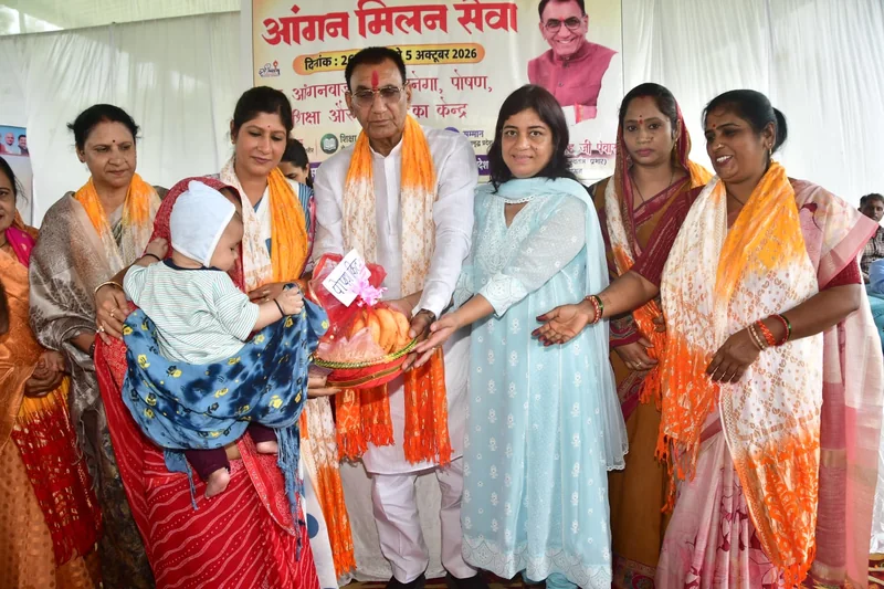 सारंगपुर में हुआ सेवा यात्रा का भव्य स्वागत, यात्रा में शामिल हुए राज्‍यमंत्री (स्‍वतंत्र प्रभार) श्री टेटवाल