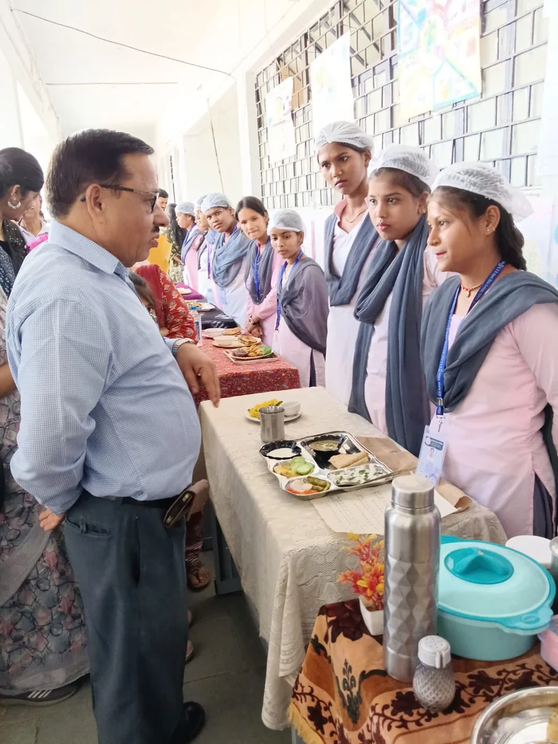 गृह विज्ञान विभाग द्वारा पोषण मेले का आयोजन